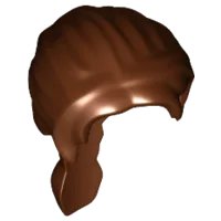 LEGO part Mini Doll, Hair Friends Long with Ponytail French Braided 11605