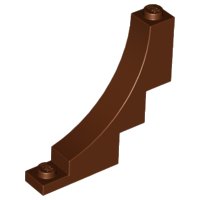 LEGO part Arch 1 x 5 x 4 Inverted (30099)