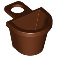 LEGO part Minifigure Container D-Basket 4523