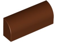 LEGO part Slope, Curved 1 x 4 x 1 1/3 6191