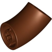 LEGO onderdeel Brick, Round 2 x 2 D. 45 degrees Elbow (25.5mm Standing Height) 65473