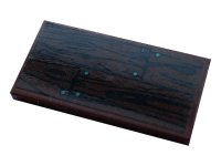 LEGO onderdeel Tile 2 x 4 with Wood Grain and Nails Pattern (Sticker) - Set 40410 87079pb0819