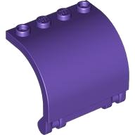 LEGO part Panneau 3 x 4 x 3 Courbe avec Charnière à Double Clip 18910