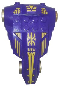 LEGO part Large Figure Torso KK with Danju Pattern - Series 1 47477c01pb02