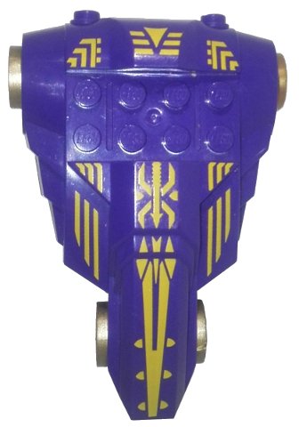 LEGO part Large Figure Torso KK with Danju Pattern - Series 1 (47477c01pb02)