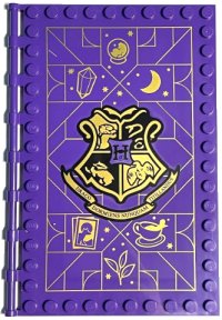 LEGO part Tile, Modified 10 x 16 with Studs on Edges and Bar Handles with Hogwarts Divination Class Pattern 69934pb013