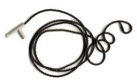LEGO onderdeel Minifigure, Utensil Hose Nozzle Simple with 72L Black String 194c03