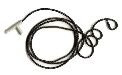 LEGO onderdeel Minifigure, Utensil Hose Nozzle Simple with 72L Black String (194c03)