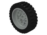 LEGO part Wheel 30mm D. x 13mm (13 x 24 Model Team), with Black Tire 13 x 24 Model Team (2695 / 2696) 2695c01