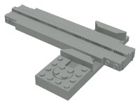 LEGO onderdeel Monorail Track Monoswitch (2772c02 / 2774) 2772c01