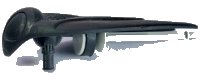 LEGO part Projectile Arrow, Solid Shaft with Black Galidor Shield 32133bc02