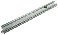 LEGO part Train, Track 12V Conducting Rail Straight for 12v Signal with Rail Interruption at End, Black Arrow Pattern 3242bpb01