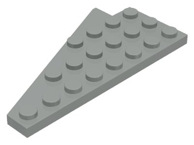 LEGO part Wedge, Plate 8 x 4 Wing Right (3934)