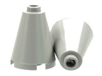 LEGO part Cone 2 x 2 x 2 - Blocked Open Stud 3942b