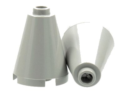LEGO part Cone 2 x 2 x 2 - Blocked Open Stud (3942b)