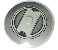 LEGO part Dish 4 x 4 Inverted (Radar) with Solid Stud with Star Wars AT-AT/AT-TE/AT-OT Pattern 3960pb005