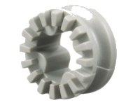 LEGO part Technic Bush 1/2 Toothed, Four Interior Ridges 4265a