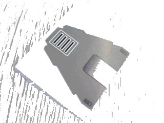 LEGO part Slope 10 6 x 8 with SW AT-TE Top Front Vent / Armor Plate Pattern (Sticker) - Set 4482 (4515pb004)