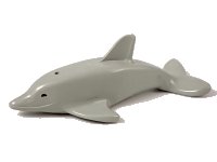 LEGO part Dolphin with Normal Connection 6228a