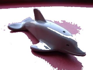 LEGO onderdeel Dolphin with Normal Connection (Undetermined Type) (6228u)