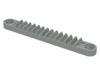 LEGO part Technic, Gear Rack 1 x 8 with Holes 6630