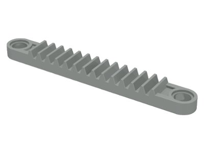 LEGO onderdeel Technic, Gear Rack 1 x 8 with Holes (6630)