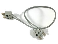 LEGO part Electric, Wire 12V / 4.5V with two 2-prong connectors, 23 Studs Long 766c23