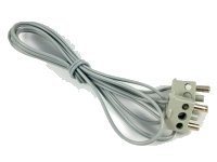 LEGO onderdeel Electric, Wire 12V / 4.5V with two 2-prong connectors, 92 Studs Long 766c92