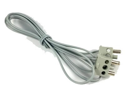 LEGO onderdeel Electric, Wire 12V / 4.5V with two 2-prong connectors, 92 Studs Long (766c92)