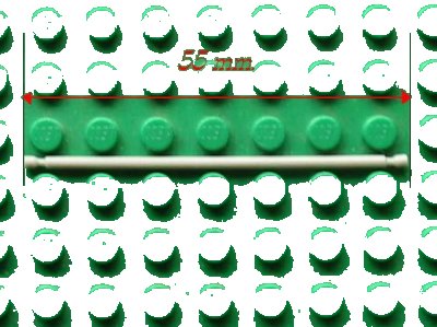 LEGO onderdeel Technic, Flex Cable  7L (bb0008c07L)