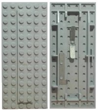 LEGO part Electric, Train 4.5V Battery Car Roof bb0054