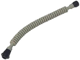 LEGO onderdeel Hose, Flexible 12L with Tabbed Black Ends (x131c01)