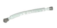LEGO part Hose, Flexible 12L with Tabbed Dark Gray Ends x131c02