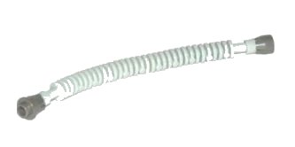 LEGO onderdeel Hose, Flexible 12L with Tabbed Dark Gray Ends (x131c02)