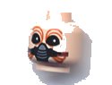 LEGO part Minifigure, Head Alien with SW Ten Numb, Breathing Mask Pattern 3626pb0250