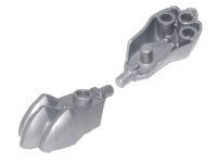 LEGO part Zampa con Bottone su Top, Barra su Lato e 3 Supporti Barra su Fondo 15090