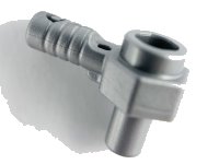 LEGO part Minifigure, Weapon Bar on Front, Stud on Back 50018c