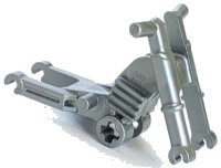 LEGO part Motorcycle Chassis, Long Fairing Mounts and Foot Pegs 50859b