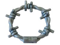 LEGO part Minifigure, Utensil Barbed Wire Coil 62700