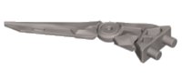 LEGO part Hero Factory Weapon, Claw / Spike - Flexible Rubber 92235