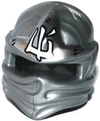LEGO part Minifigure, Headgear Ninjago Wrap with White Ninjago Logogram 'Ice' Pattern 98133pb10
