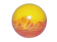 LEGO onderdeel Ball, Bionicle Zamor Sphere with Marbled Yellow Pattern 54821pb04