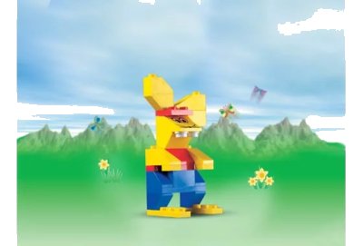 LEGO onderdeel Mr. Bunny polybag (10071-1)