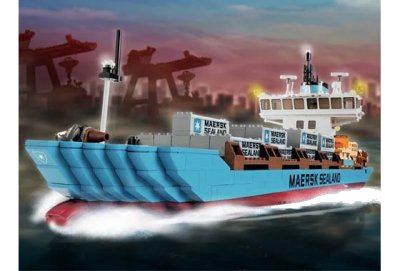 LEGO onderdeel Maersk Sealand Container Ship 2004 Edition (10152-1)