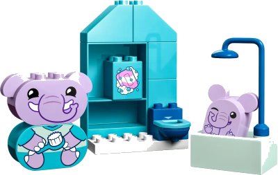 LEGO onderdeel Daily Routines: Bath Time (10413-1)