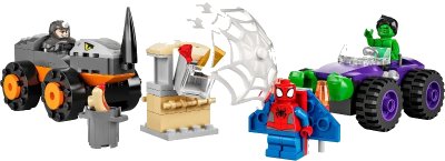 LEGO onderdeel Hulk vs. Rhino Truck Showdown (10782-1)