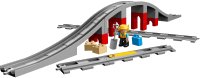 LEGO onderdeel Train Bridge and Tracks 10872-1