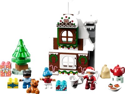 LEGO onderdeel Santa's Gingerbread House (10976-1)