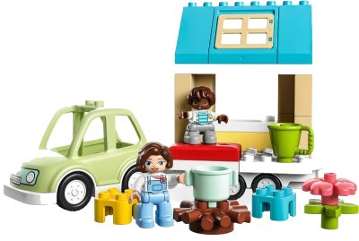 LEGO onderdeel Family House on Wheels (10986-1)