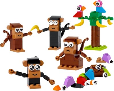 LEGO onderdeel Creative Monkey Fun (11031-1)